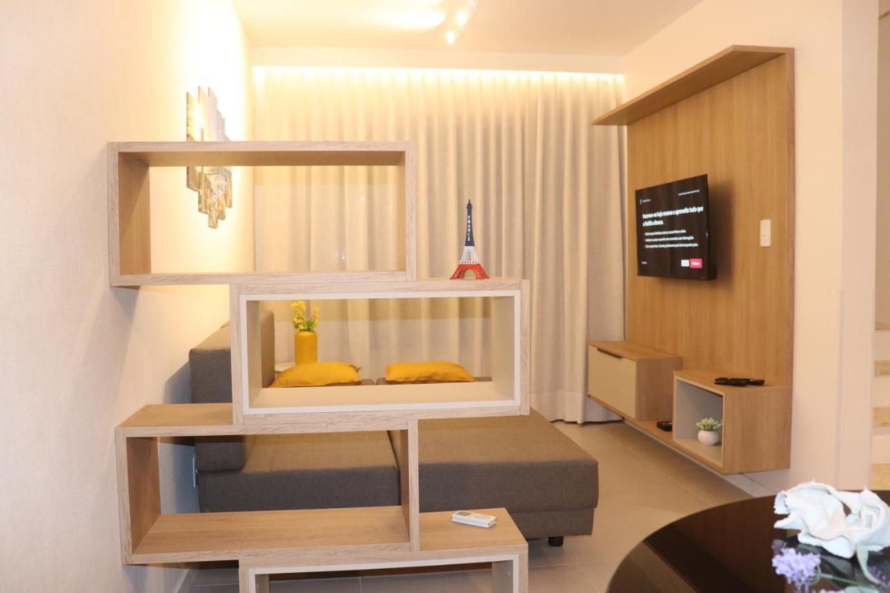 Triplex Pe Na Areia Com 3 Suites Proximo Salvador Lauro de Freitas Buitenkant foto